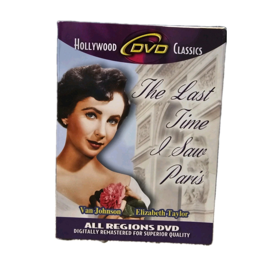 The Last Time I Saw Paris (DVD, 2004, Cardboard Case Hollywood Classics)